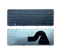 FDMOZRE US Russian Spanish Brazil language Keyboard For HP for COMPAQ G42 CQ42 AX1 G42-100 G42-200 G42-300 G42-400(Silver)