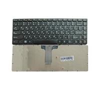 FDMOZRE US Russian Spanish Brazil Laptop Keyboard For Lenovo G480 G480A G485 G485A Z380 Z480 Z485 Notebook PC(RU Black)