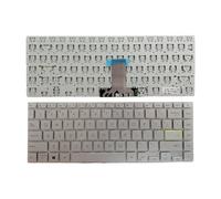 FDMOZRE US Russian Spanish language Backlit Keyboard For ASUS for Redolbook 14S S433 X421 S4600 V4050F E410M M4600I(US NoBacklit Silver)