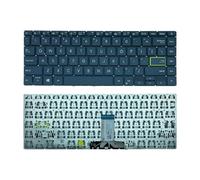 FDMOZRE US Russian Spanish language Backlit Keyboard For ASUS for Redolbook 14S S433 X421 S4600 V4050F E410M M4600I(US NoBacklit Black)