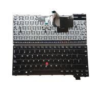 FDMOZRE US Spanish Brazil Laptop Keyboard For Lenovo for Thinkpad E450 E460 E450c E455 E465 Notebook PC 04Y0900 0C02291(SP Point)