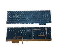 FDMOZRE US Spanish Language RGB Keyboard For HP 17-AN AN000 AN001CA AN008CA AN010CA AN020CA AN030CA NSK-XH1LN(SP RGB)