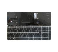 FDMOZRE US Spanish Laptop Backlit Keyboard For HP for EliteBook 755 G3 850 G4 ZBook 15u Notebook PC 821157-D61(SP NoBacklit Point)