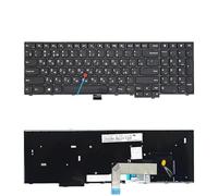 FDMOZRE US Spanish Russian for Lenovo for Thinkpad with backlit keyboard T550/T540/T540P/T560/W540/W541/W550/W550S/L540(RU With Mouse)