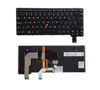 FDMOZRE US UI Spanish Language Backlit Keyboard For Lenovo for Thinkpad for Yoga 460 P40 S3 14 Notebook PC(UI Backlit Point)