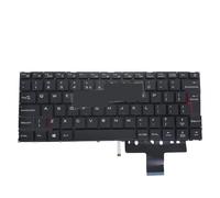FDMOZRE US UI UK English Backlit Keyboard for MECHREVO S1 S2 Pro-01 Pro-02 s3 pro s3-02 s3-01 S2-01 S2-02 6066A Notebook(UI US Backlight)