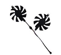 FDMOZRE Video Card Fan 85MM Diameter 2 Holes For SE JI SHI SJS RX 580 RX580 8G For 5500 XT Gaming Mining 2Pcs/Set