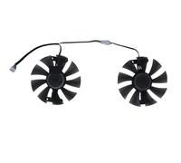 FDMOZRE Video Card Fan GA91S2H FL8015 12VB,2Pcs/Set GPU Cooler For SJS SE JI SHI RX580 rx 580 8GB 2048SP Gaming White