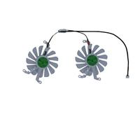 FDMOZRE Video Cards Fan,VGA Cooler,T129215SU,2Pcs/Set, For MAXSUN RX 570 for Diamond, For RX570 for Giant