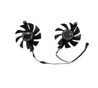 FDMOZRE Video Graphics Card Fan, VGA GPU Cooling,2Pcs/Set,75MM,88mm Mounting Holes Pitch, For Colorful GTX 1060 for GAMING V5 A B