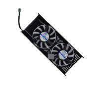 FDMOZRE Video VGA GPU Cooler Graphics Card Fan,DIY XY-D05510SH XY-D05510S HA5510M12F-Z For MSI GTX 1050 Ti 1050Ti lp Profile(Original XY-D05510S)