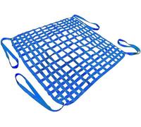 FDOSIJFOS Cargo Lift Network， Lifting Net Straps, Cargo Bag，Material Handling for Construction Rigging Moving Towing Hoisting(1 X 1M/Mesh 10cm/Load 0.3T)