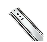 FDQAMLKX Heavy Duty 5m Side Mount Drawer Slides 1pc Full Extension Glides 48 Inch (1200mm) Locking Runners for Smooth Ideal for Cabinets & Fur