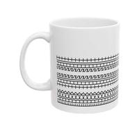 FDRJKN Fuck This Shit Mug, Novelty Mug with Hidden Message, Bestie for Coffee Lovers, Work for Office Use, Ceramic with 330ml Capacity, White