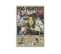 FDRPMHC Dave Grohl Foo Fighters Canvas Wall Art Decor Living Room Modern Family Bedroom 08x12inch(20x30cm) Unframe-style