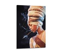 FDRPMHC Erykah Badu Poster 5 Canvas Wall Art Decor Living Room Modern Family Bedroom 16x24inch(40x60cm) Frame-style