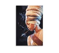 FDRPMHC Erykah Badu Poster 5 Canvas Wall Art Decor Living Room Modern Family Bedroom 20x30inch(50x75cm) Unframe-style