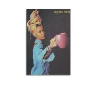 FDRPMHC Erykah Badu Retro Poster 4 Canvas Wall Art Decor Living Room Modern Family Bedroom 16x24inch(40x60cm) Unframe-style