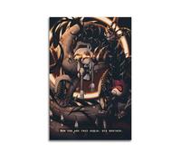 FDRPMHC Murder Drones Canvas Wall Art Decor Living Room Modern Family Bedroom 12x18inch(30x45cm) Unframe-style