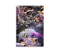 FDRPMHC Murder Poster Drones Anime Canvas Wall Art Decor Living Room Modern Family Bedroom 12x18inch(30x45cm) Unframe-style