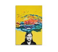 FDRPMHC Noah Poster Kahan Music Canvas Wall Art Decor Living Room Modern Family Bedroom 24x36inch(60x90cm) Unframe-style
