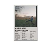 FDRPMHC Zach Bryan American Heartbreak Canvas Wall Art Decor Living Room Modern Family Bedroom 08x12inch(20x30cm) Unframe-style