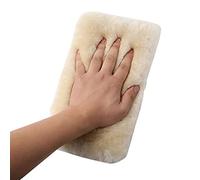 fdsad 2Pcs Auto Wool Seat Belt Cover,Soft Australian Genuine Sheepskin Wool, Seatbelt Shoulder Pad For A More Comfortable Driving, Compatible With All Cars.