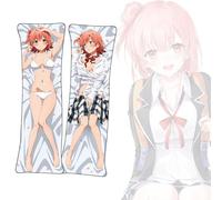 FDSAD Dakimakura My Youth Romantic Comedy Is Wrong Yuigahama Yui Anime Dakimakura Life-Size Double Sided Body Pillow Cover