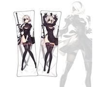 FDSAD Dakimakura NieR: Automata 2B Dakimakura Anime Body Pillow Cover Short plush pillowcase