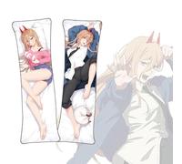 FDSAD Dakimakura Power《Chainsaw Man》Anime Dakimakura Life Size Double Sided Body Pillow Cover 50cmx150cm-2-WT Power-A