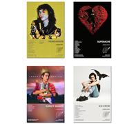 FDSFE Conan Gray Poster Album Cover Limited Edition Canvas Poster Wall Art Decor Print Picture Paintings for Living Room Bedroom Decoration (Set of 4) Unframed 8x12inch(20x30cm)