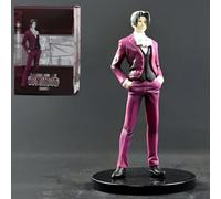 FDSLKZOPZ 18 cm/7.08 inches Ace Attorney: Miles Edgeworth PVC Collectible Game Action Figure Character Model Anime Toys