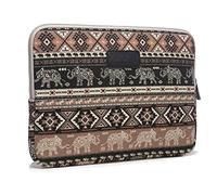 fdsmall 10 Inch Laptop Bag Waterproof Neoprene Laptop Sleeve Case Laptop Sleeve Notebook Case Bag for Acer/Asus/Dell/Lenovo/HP/Samsung(elephant brown)