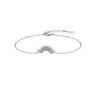 fdsmall 14K Gold Plated Bracelets for Women Gold Sun and Moon Couple Elegant Adjustable Bracelet Jewelry (Moon)