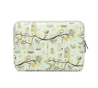 fdsmall 15.6 Inch Laptop Bag Waterproof Neoprene Laptop Sleeve Case for Acer/Asus/Dell/Lenovo/HP/Samsung (Bird Beige)