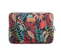 fdsmall 15.6 Inch Laptop Bag Waterproof Neoprene Laptop Sleeve Case Laptop Sleeve Notebook Case Bag for Acer/Asus/Dell/Lenovo/HP/Samsung(Red leaves)