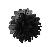 fdsmall Brooch Pin for Women Dainty Camellia Flower Brooches Lapel Pins Delicate Rose Flower Brooch Classic for Wedding Party Dance Banquet Elegant Pin Dress Suit Clothes Accessories Jewelry (Black)