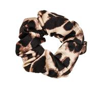 fdsmall Hair Scrunchies for Women Leopard Print Elastic Hair Bands Damage-Free for Long Thick, Curly, Thin, Fine Hair,Seamless Hair Ties for Gym Dance Party (Khaki)
