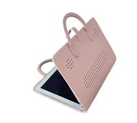 fdsmall Laptop Protective Case, PU Laptop Sleeve Pink Protective Case Laptop Bag Waterproof Carrying Sleeve, Built-In Handle Computer Accessory (14 Inch)