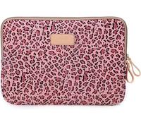 fdsmall Laptop Sleeve Case, 13-13.3 Inch,Laptop Sleeve Notebook Carrying Case Waterproof Shock Resistant Bag Case(Leopard Red)
