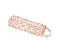 fdsmall Leopard Print Hair Tool Storage Bag - Travel Storage Bags Fits for Hair Dryer, Flat Iron & Curling Iron Travel Styling Tool Organizer with Handle Hairdryer Case Protection Organizer (Floral)