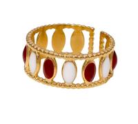 fdsmall Vintage Rings for Women Chunky Gold Non Tarnish Statement Ring, Boho Stackable Open Stacking Rings,Trendy Jewelry (617)