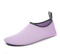 fdsmall Water Shoes Beach Shoes Lightweight Barefoot Aqua Shoes Quick Dry Breathable Swim Shoes Yoga Shoes Spors Aqua Soack (Purple, Adult, Women, 3.5, Numeric, UK Footwear Size System, Medium)