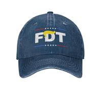 FDT Hat Fuck Donald Trump Anti 45 47 Hat for Men Baseball Caps Vintage Cap Navy Blue