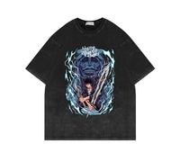 FDTURES The Weakest Hunter To Shadow Monarch Arise Jin Woo Solo Leveling Black T Shirt-color6||L