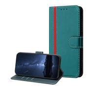 FDUJINH Leather Case for Iphone 17 Pro Max/17 Pro/Air/17, Wallet Holder Stand Cover Magnetic Closure Flip Folio Full Wrap Protection Shell,Green,17