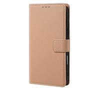 FDUJINH Wallet Case for Iphone 16 Pro Max/16 Pro/16 Plus/16, Leather Cover with Magnetic Closure Flip Stand Full Body Protection Case,Brown,16 Pro Max