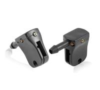 FDWPJYO 2Pcs/set Wiper Universal Washer Nozzle Spray Jet For VW LT Crafter Mounted Onto Wiper Arm Nozzles 12mm/8mm Width 3 Jets