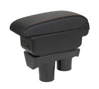 FDWPJYO Car Armrest Box For Citroen C3 C2 Armrest Storage Box Cup Holder Modification ABS plastic Accessorissories