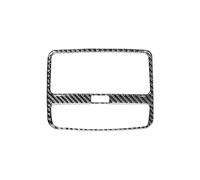 FDWPJYO For Audi A4L A4 B9 2017-2020 Accessories Carbon Fiber Modified Interior Car Back Air Vent Outlet Set Trim Sticker Frame Cover